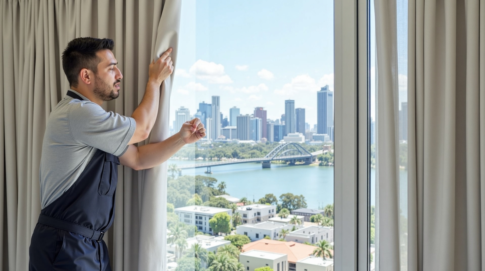 Mermaid Waters Curtain Cleaning Service